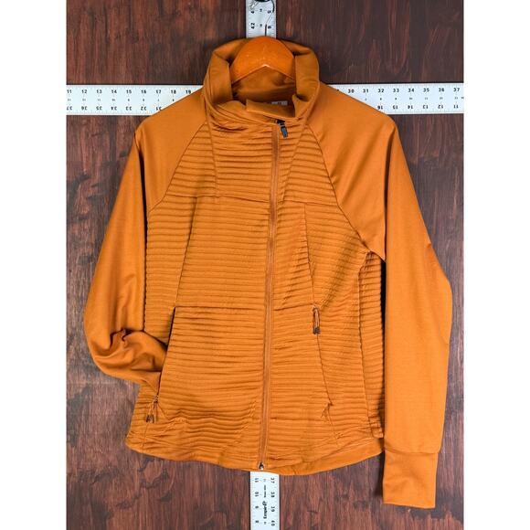 5.11 Tactical Crystal‎ Hybrid Full Zip Jacket Burnt Orange Womens Medium 62129 - Picture 1 of 7